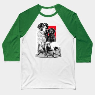 United dogs Baseball T-Shirt